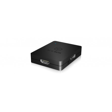 140 90 ICY BOX IB SPL1031 HDMI VGA DisplayPort