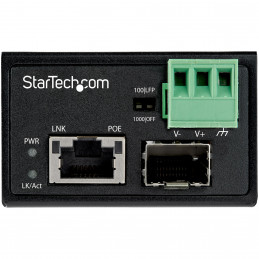 StarTech.com IMC1GSFP30W verkon mediamuunnin 1000 Mbit s Monitila, Yksittäistila Musta