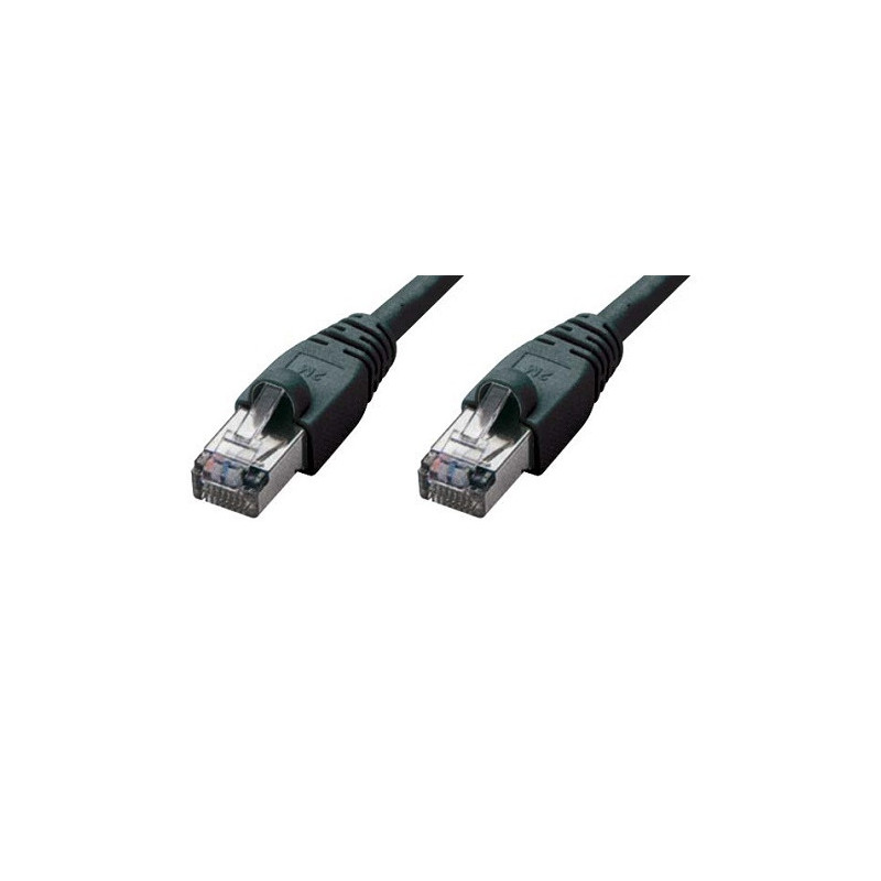 Tecline 71403S verkkokaapeli Musta 3 m Cat6a S FTP (S-STP)