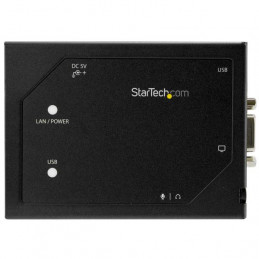 StarTech.com IPUSB2VGA2 AV-signaalin jatkaja AV-lähetin Musta