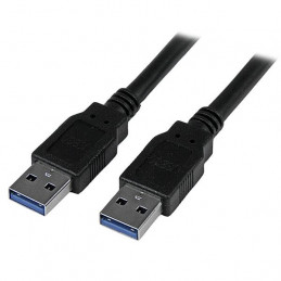 StarTech.com USB3SAA3MBK USB-kaapeli 3 m USB 3.2 Gen 1 (3.1 Gen 1) USB A Musta