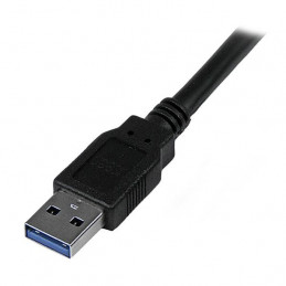 StarTech.com USB3SAA3MBK USB-kaapeli 3 m USB 3.2 Gen 1 (3.1 Gen 1) USB A Musta