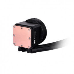 Thermaltake CL-W322-PL12GM-B Tietokoneen jäähdytysjärjestelmä Suoritin All-in-one-nesteenjäähdytin 12 cm Musta, Harmaa