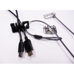 Targus ASP20GLX kaapelinjärjestäjä Vastaanotto Musta