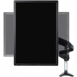 StarTech.com ARMPIVOTE2 monitorin kiinnike ja jalusta 124,5 cm (49") Musta Vastaanotto