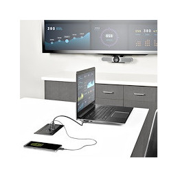 StarTech.com KITBZDOCK AV-neuvottelusilta 3840 x 2160 pikseliä Ethernet LAN Musta