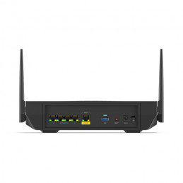 Linksys Hydra Pro 6E langaton reititin Gigabitti Ethernet Kolmikaista (2,4 GHz 5 GHz 6 GHz) Musta