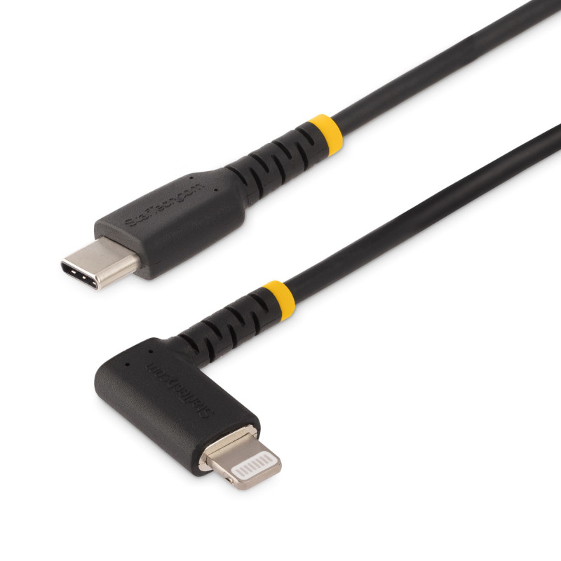 StarTech.com RUSB2CLTMM2MR matkapuhelimen kaapeli Musta 2 m USB C Lightning