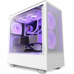 NZXT Kraken 240 RGB Suoritin All-in-one-nesteenjäähdytin 12 cm Valkoinen 1 kpl