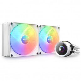 NZXT Kraken 280 RGB Suoritin All-in-one-nesteenjäähdytin 14 cm Valkoinen 1 kpl