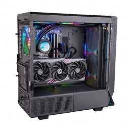 Thermaltake TT Toughliquid Ultra 420 Tietokonekotelo All-in-one-nesteenjäähdytin Musta