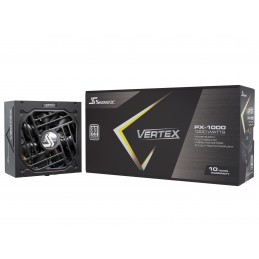 Seasonic VERTEX PX-1000 virtalähdeyksikkö 1000 W 24-pin ATX ATX Musta