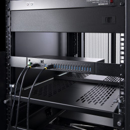 StarTech.com 5G16AINDS-USB-A-HUB keskitin USB 3.2 Gen 1 (3.1 Gen 1) Type-B 5000 Mbit s Musta