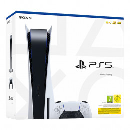 Sony PlayStation 5 825 GB Wi-Fi Musta, Valkoinen