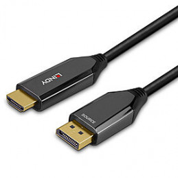 Lindy 40932 videokaapeli-adapteri 3 m DisplayPort HDMI Musta