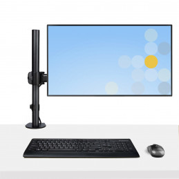 StarTech.com A-LAPTOP-DESK-MOUNT kannettavan tietokoneen teline Kannettavan tietokoneen varsiteline Musta 86,4 cm (34")