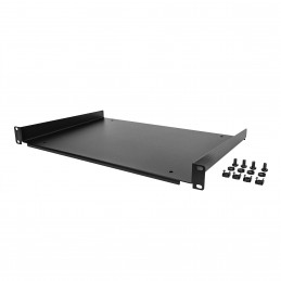 StarTech.com SHELF-1U-12-FIXED-S palvelinkaapin lisävaruste Kehikon hylly