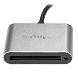 StarTech.com CFASTRWU3C kortinlukija USB 3.2 Gen 1 (3.1 Gen 1) Type-C Musta, Hopea