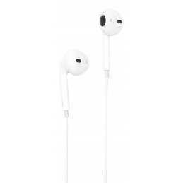 Deltaco HL-W111 kuulokkeet ja kuulokemikrofoni Langallinen In-ear Musiikki USB Type-C Valkoinen