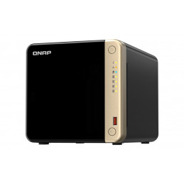 QNAP TS-464 NAS Tower Ethernet LAN Musta N5095