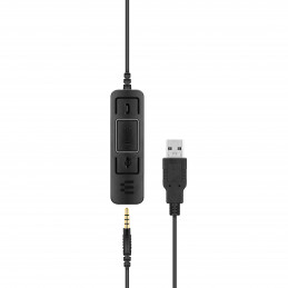 EPOS | SENNHEISER IMPACT SC 75 USB MS Kuulokkeet Langallinen Pääpanta Puhelut Musiikki USB A-tyyppi Musta