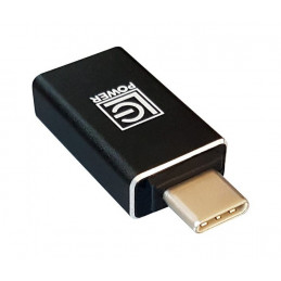 LC-Power LC-ADA-U31C kaapelin sukupuolenvaihtaja USB C USB A Musta