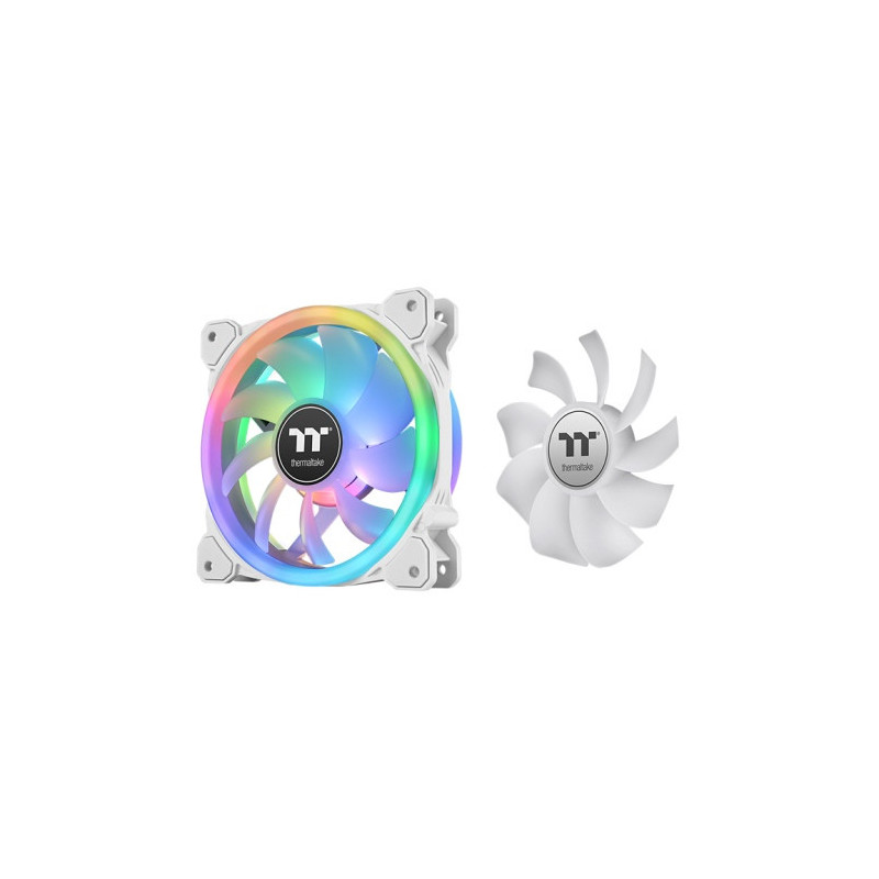 Thermaltake SWAFAN 14 RGB Radiator Fan TT Premium Edition White Tietokonekotelo Ilmanjäähdytin 14 cm Valkoinen 3 kpl