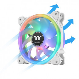 Thermaltake SWAFAN 14 RGB Radiator Fan TT Premium Edition White Tietokonekotelo Ilmanjäähdytin 14 cm Valkoinen 3 kpl