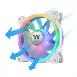 Thermaltake SWAFAN 14 RGB Radiator Fan TT Premium Edition White Tietokonekotelo Ilmanjäähdytin 14 cm Valkoinen 3 kpl