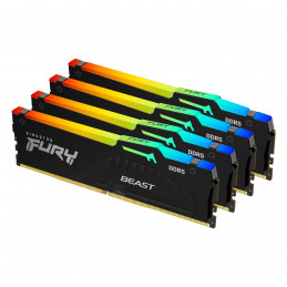 Kingston Technology FURY Beast RGB muistimoduuli 128 GB 4 x 32 GB DDR5 5200 MHz