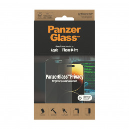PanzerGlass Classic Fit Privacy Apple i Kirkas näytönsuoja 1 kpl