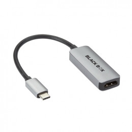 Black Box VA-USBC31-HD4KC videokaapeli-adapteri USB Type-C HDMI + USB Ruostumaton teräs
