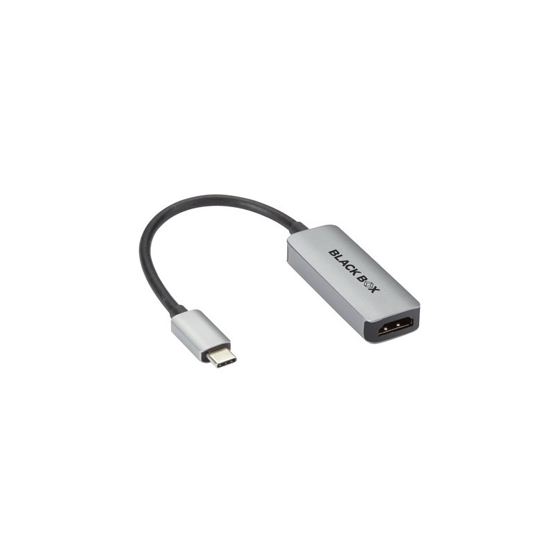 Black Box VA-USBC31-HD4KC videokaapeli-adapteri USB Type-C HDMI + USB Ruostumaton teräs