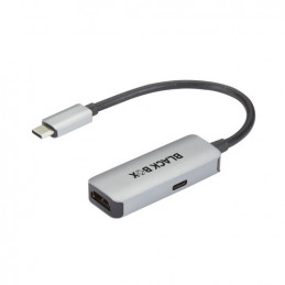 Black Box VA-USBC31-HD4KC videokaapeli-adapteri USB Type-C HDMI + USB Ruostumaton teräs