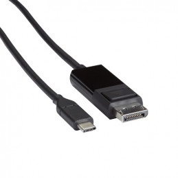 Black Box VA-USBC31-DP12-006 videokaapeli-adapteri 1,8 m USB Type-C DisplayPort Musta