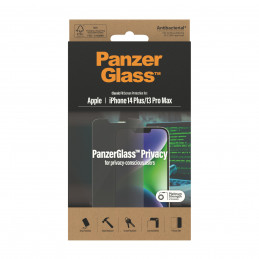 PanzerGlass Classic Fit Privacy Apple i Kirkas näytönsuoja 1 kpl