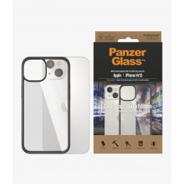 PanzerGlass ClearCase matkapuhelimen suojakotelo 15,5 cm (6.1") Musta, Läpinäkyvä