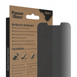 PanzerGlass Classic Fit Privacy Apple i Kirkas näytönsuoja 1 kpl