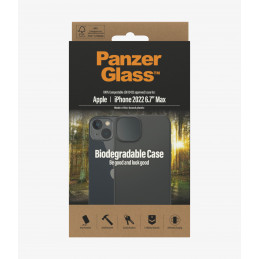 PanzerGlass Biodegradable matkapuhelimen suojakotelo 17 cm (6.7") Suojus Musta