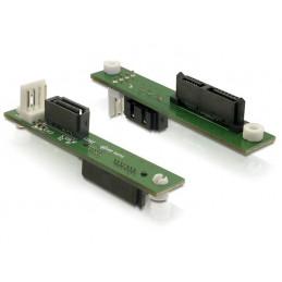 DeLOCK Adapter SATA Slimline  SATA SATA-kaapeli SATA 7-pin SATA 7-pin + Molex (4-pin)