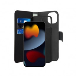 PURO IPC13P61BOOKC3BLK matkapuhelimen suojakotelo 15,5 cm (6.1") Lompakkokotelo Musta