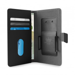 PURO UNIWALLET3BLKL matkapuhelimen suojakotelo 11,9 cm (4.7") Folio-kotelo Musta