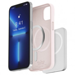 PURO ICON MAG matkapuhelimen suojakotelo 15,5 cm (6.1") Suojus Vaaleanpunainen