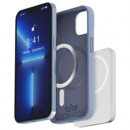 PURO Icon Mag matkapuhelimen suojakotelo 17 cm (6.7") Suojus Sininen