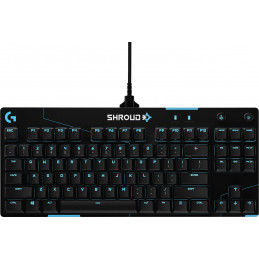Logitech G G PRO X Mechanical Gaming Keyboard näppäimistö USB QWERTY englanti Musta, Sininen, Valkoinen