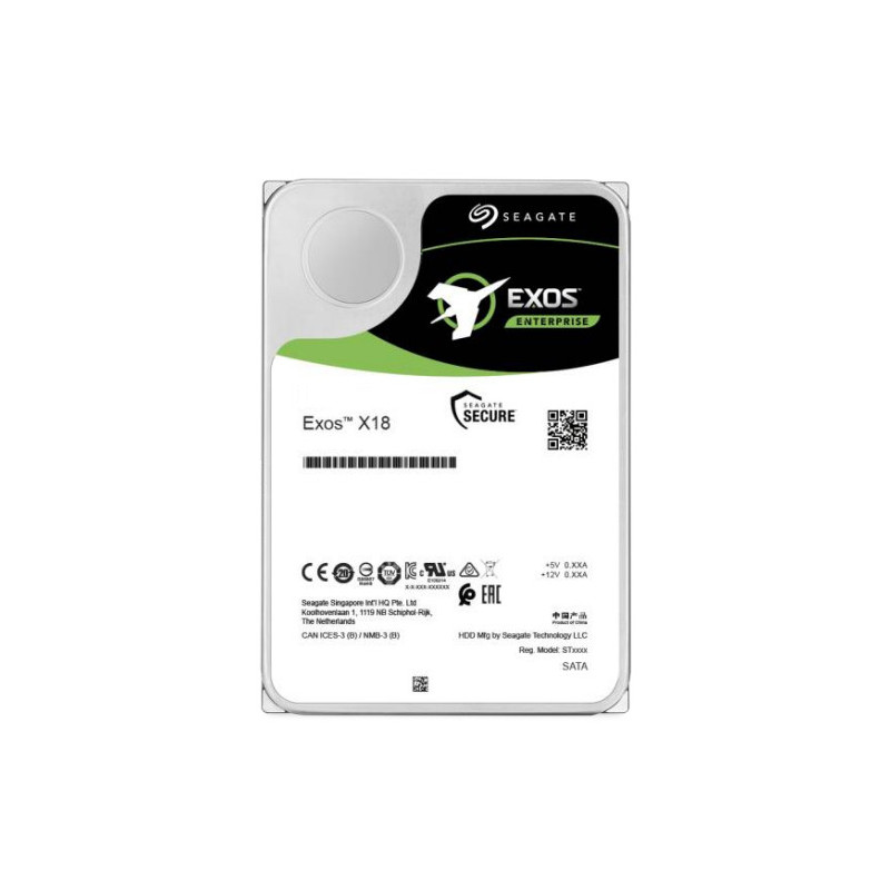 Seagate Exos X18 3.5" 14000 GB Serial ATA III