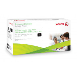 Xerox Värikasetti, musta. Vastaa tuotetta HP Q6000A. Yhteensopiva avec HP Colour LaserJet 1600, Colour LaserJet 2600 2605,