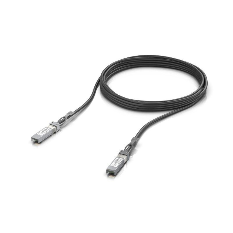 Ubiquiti Networks UACC-DAC-SFP28-5M valokuitukaapeli Musta