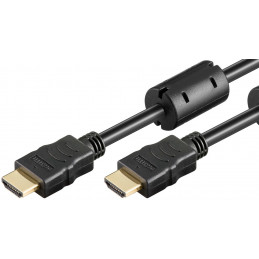 Goobay 61305 HDMI-kaapeli 15 m HDMI-tyyppi A (vakio) Musta