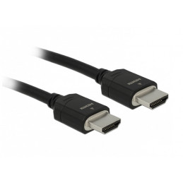 DeLOCK 85295 HDMI-kaapeli 3 m HDMI-tyyppi A (vakio) Musta